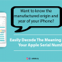 [Apple Tips Infographic] Meaning of your Apple Iphone Serial Number